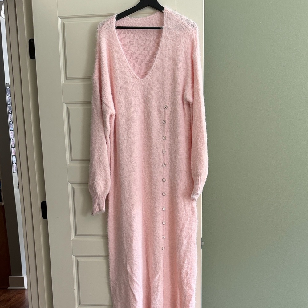 OYROSY Western Knit Sweater Dress